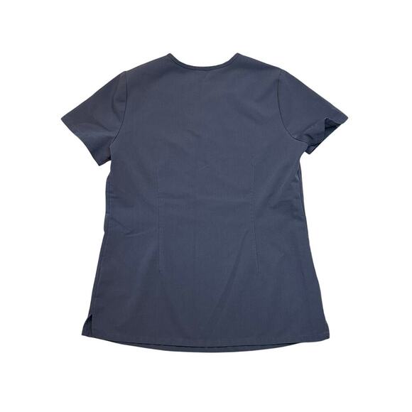 Figs Catarina One-Pocket Scrub Top CHARCOAL XS - Picture 4 of 5